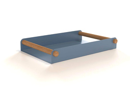 Tablett aus Aluminium (eloxiert)